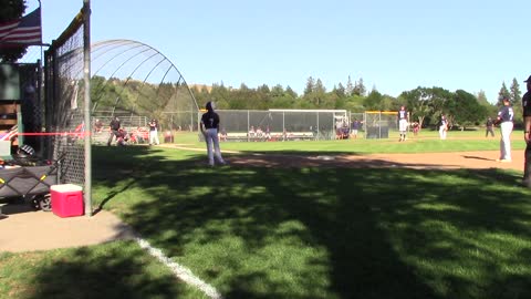 Ryan Mello with full AB vs. Danville on 7-July