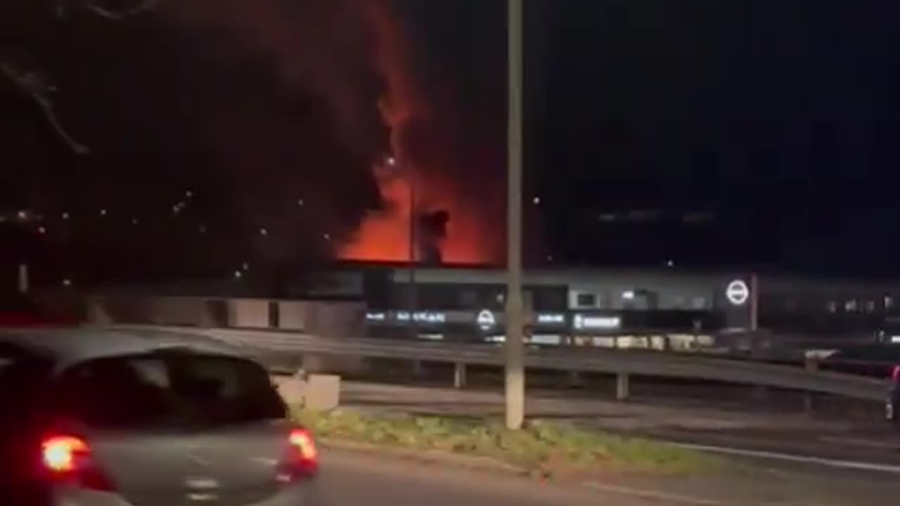 Major incident declared after ‘massive explosion’ and fire at South Wales industrial estate