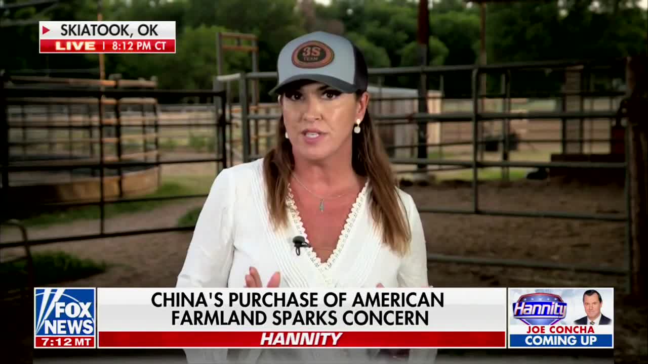 Sara Carter with an EXCLUSIVE report on China buying American land