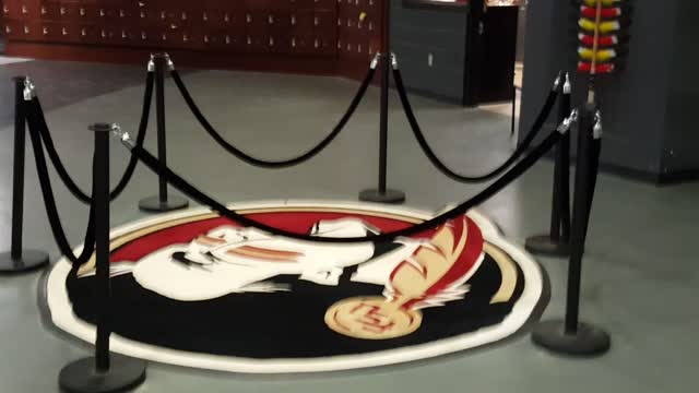 Best College football locker room Florida State University