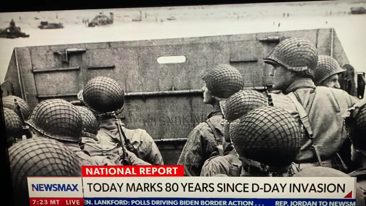 D-Day - NewsMax (clip 1)