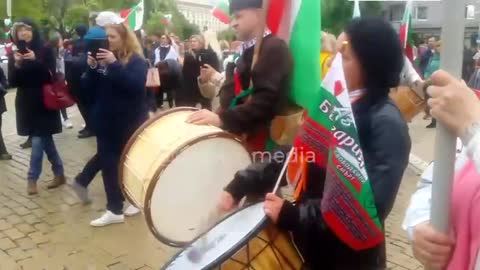V Bulharsku protestují lidé proti dodávkám zbraní na Ukrajinu