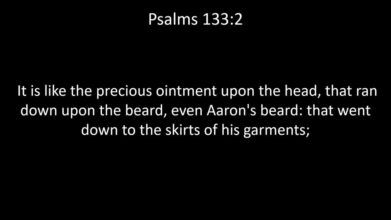 KJV Bible Psalms Chapter 133