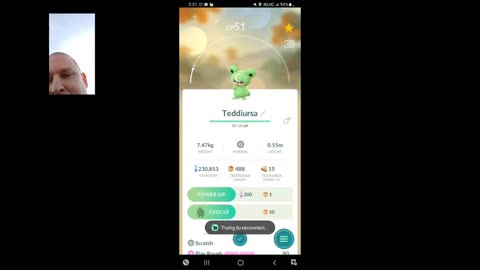 I CAUGHT MY FIRST SHINY TEDDIURSA