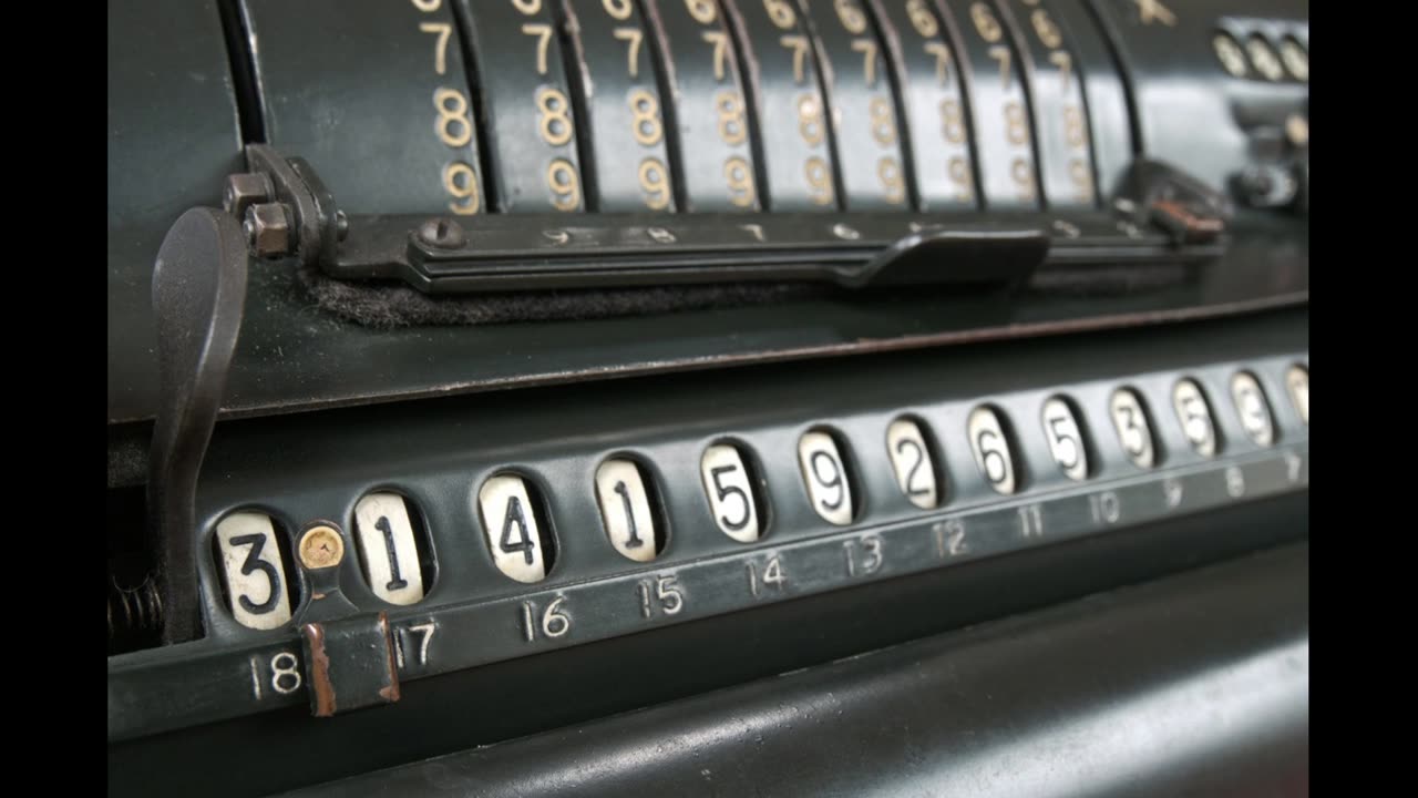 The Mechanical Calculator. Relaxing sounds. Drift into your own happiness.
