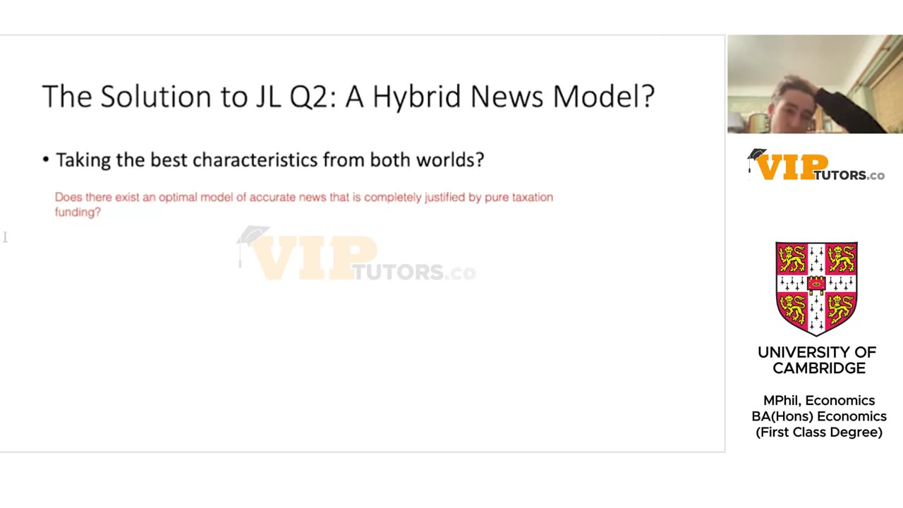 John Locke 2024 Economics Question 2 - Video 5 (Part 4 of 4)