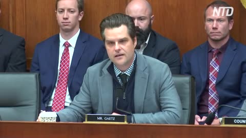 Rep. Gaetz Grills DC Deputy Mayor Over ‘Soft on Crime Policies’ at House Hearing