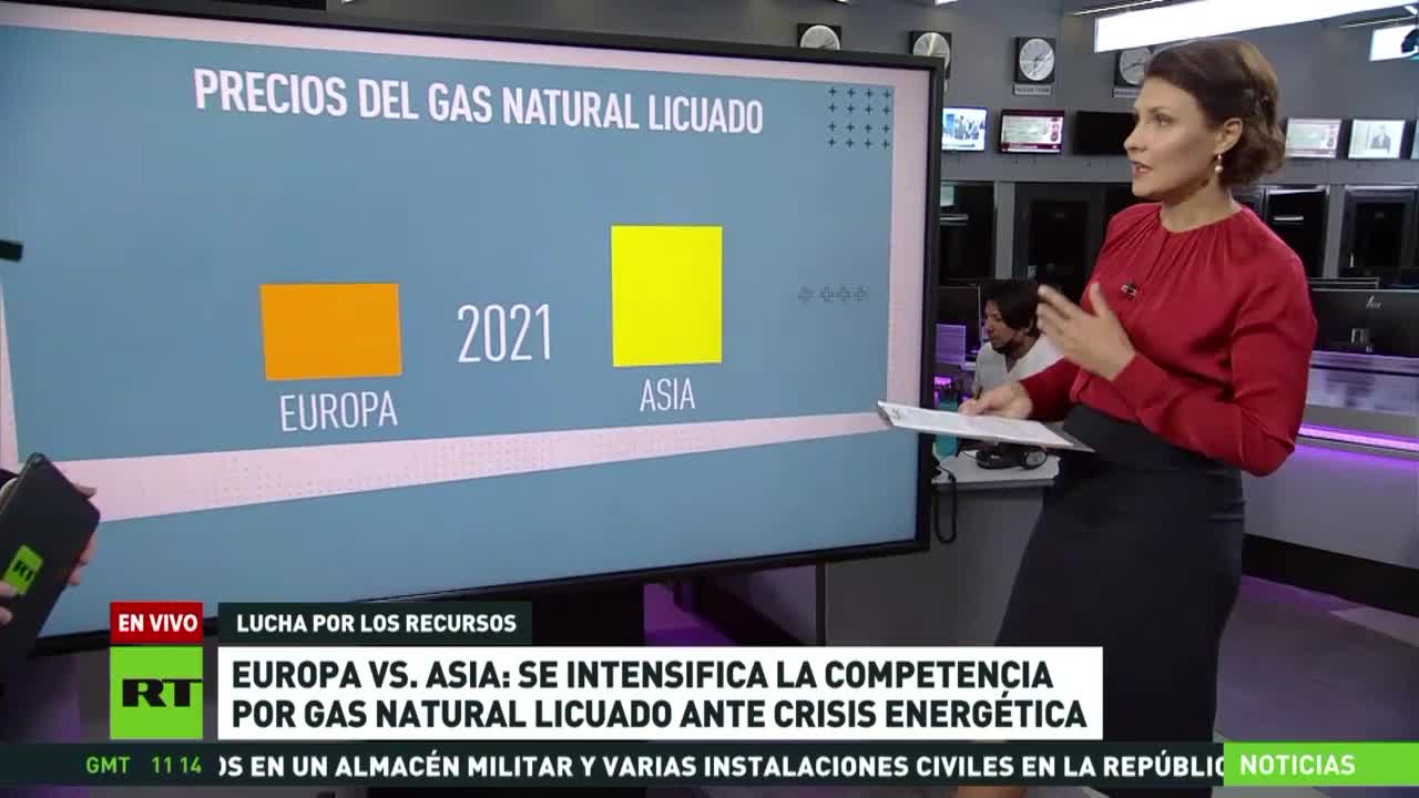 La crisi energetica dell'Europa intensifica la concorrenza per il gnl in Europa e in Asia.Il prezzo del gas ha battuto ogni record.Di fronte all'aumento dei prezzi, l'Europa sta cercando di dirottare le forniture di gnl dall'Asia