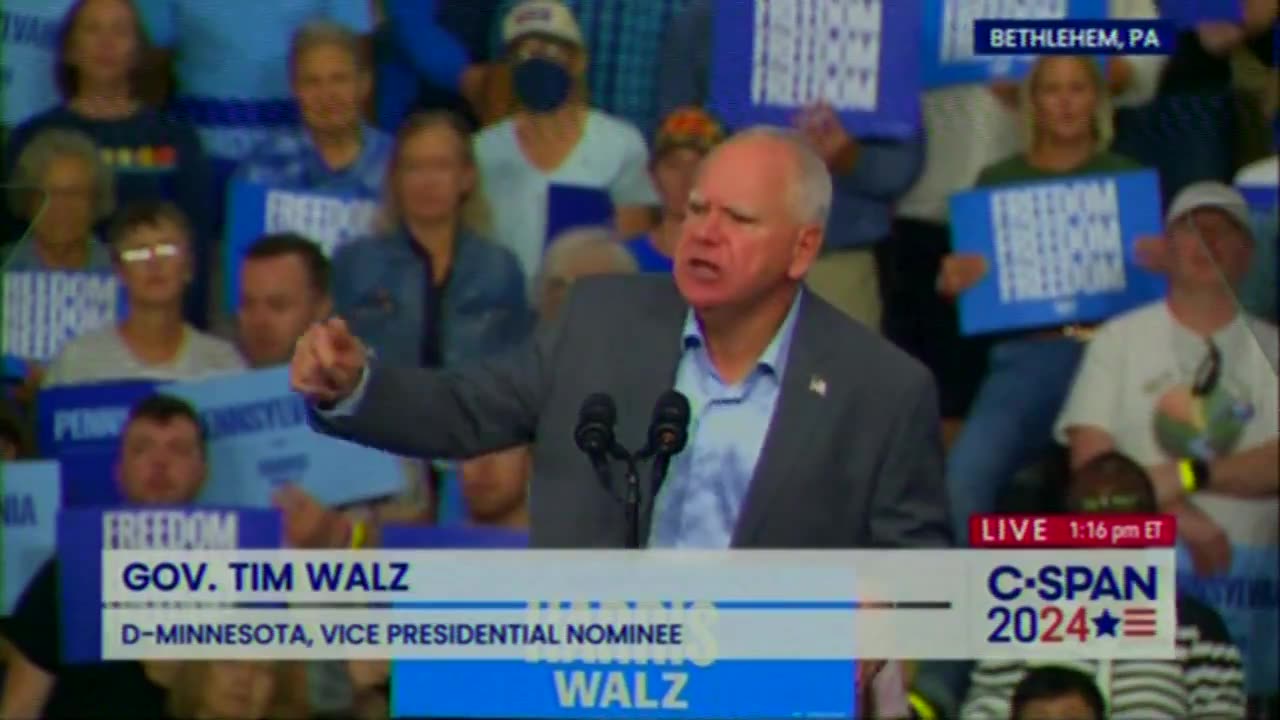 Tim Walz wants to ban "assault weapons" in schools. Schools are already gun free zones by law.