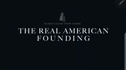 “The Real American Founding: A Conversation