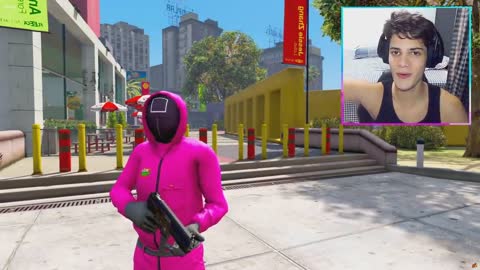 ESSA BONECA do ROUND 6 DESAPARECEU no GTA 5 !! (SQUID GAME)