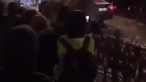 French President Macron Arrives in Montpellier