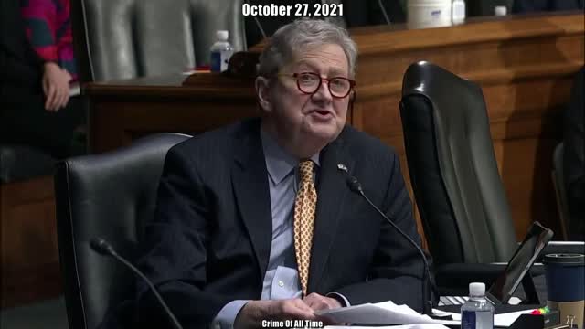 Senator John Kennedy & AG Merrick Garland 10/27/21 Part 1