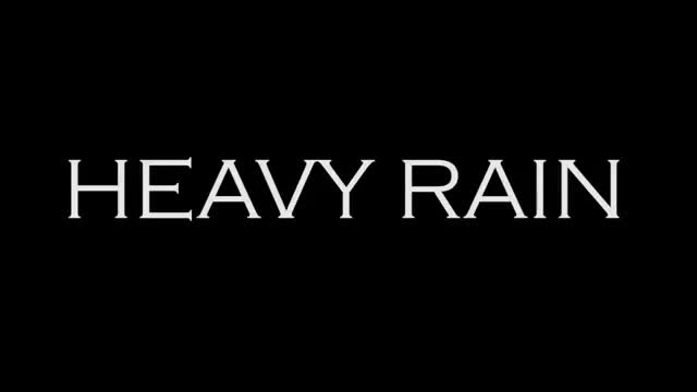 Heavy rain sound effect