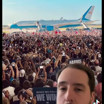 TikToker Alleges AI-Generated Crowds at Kamala Harris Rallies