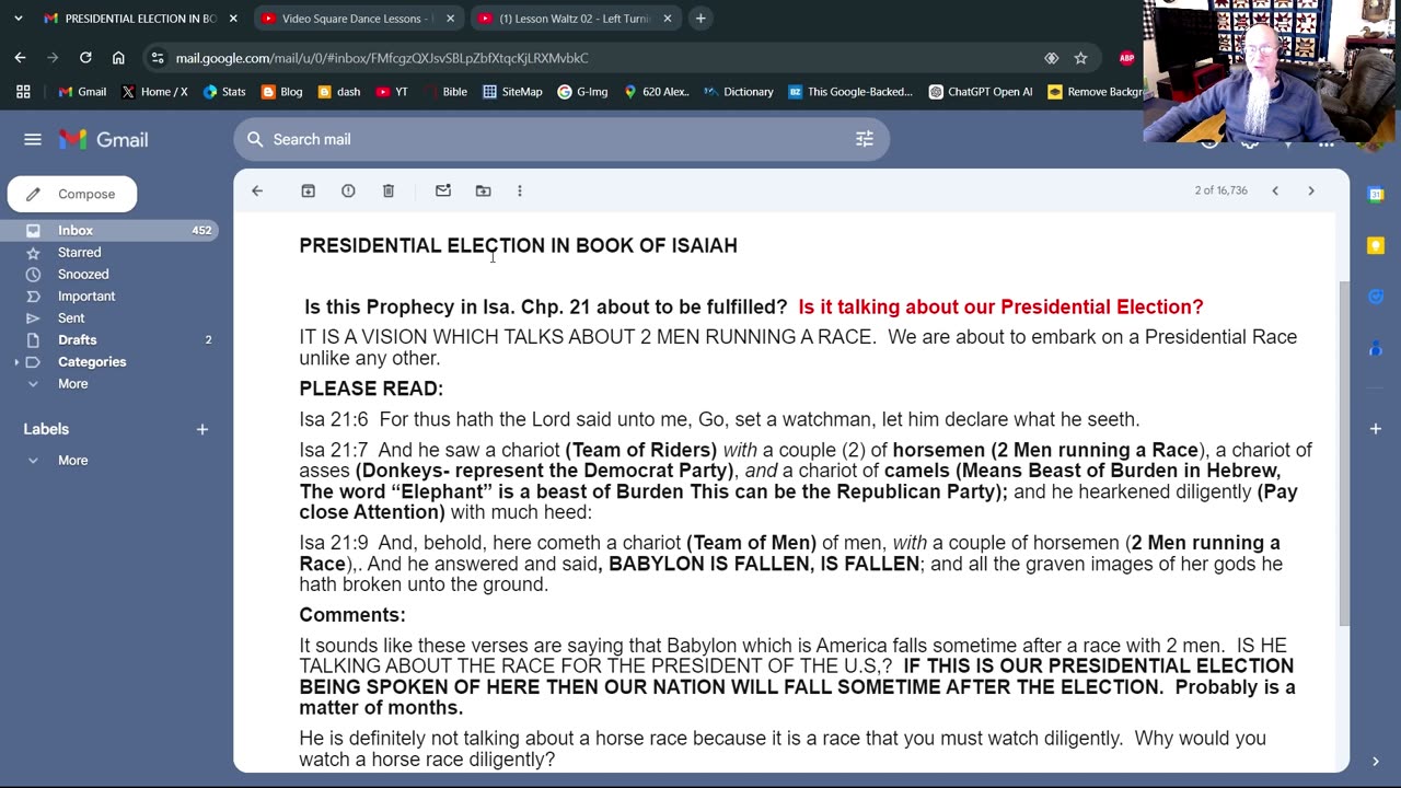 Isaiah 21: A Prophecy About this Presidential Race?