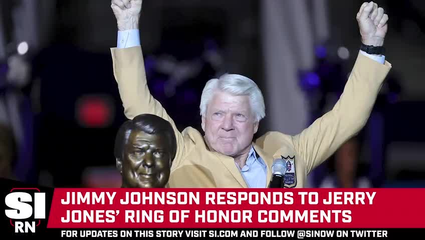 Jimmy Johnson Responds to Jerry Jones' Ring of Honor Remarks