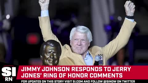 Jimmy Johnson Responds to Jerry Jones' Ring of Honor Remarks