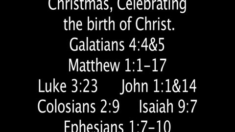 Sunday December 22, 2024. Christmas, celebrating the birth of Christ