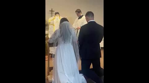 FR HEWKO, WEDDING MASS OF LEOPOLD & RANDI CHENAL 2/26/22 (WI)