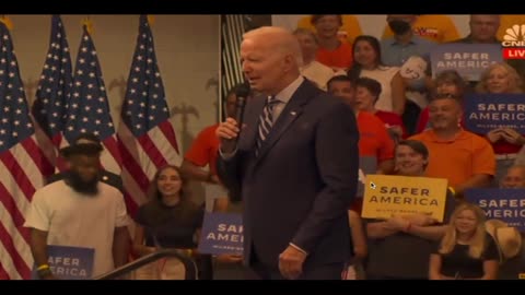 Joe Biden Engages Audience - "How are you baby?"