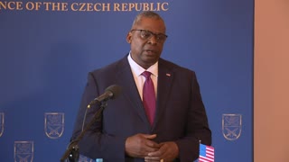 Czech: Secretary Austin 'impressed with Ukraine'