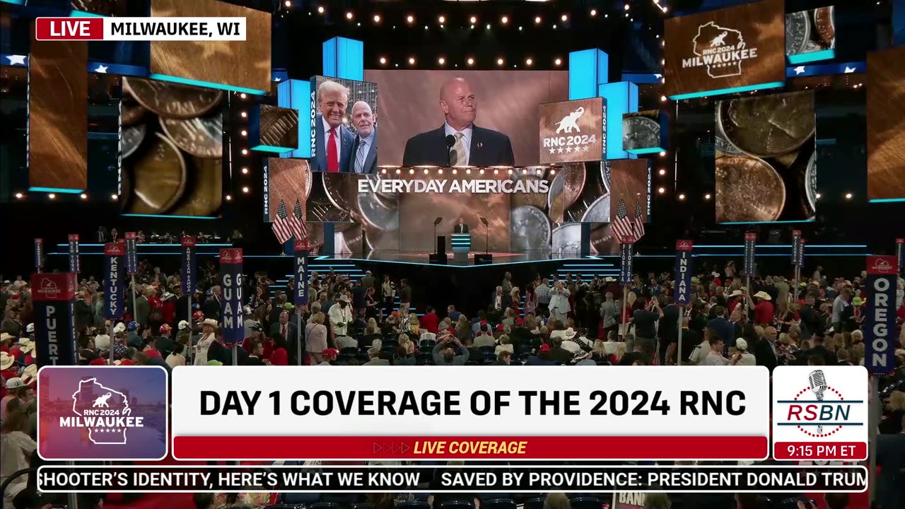 WATCH: Robert Bartels Jr. Speaks at 2024 RNC in Milwaukee, WI - 7/15/2024