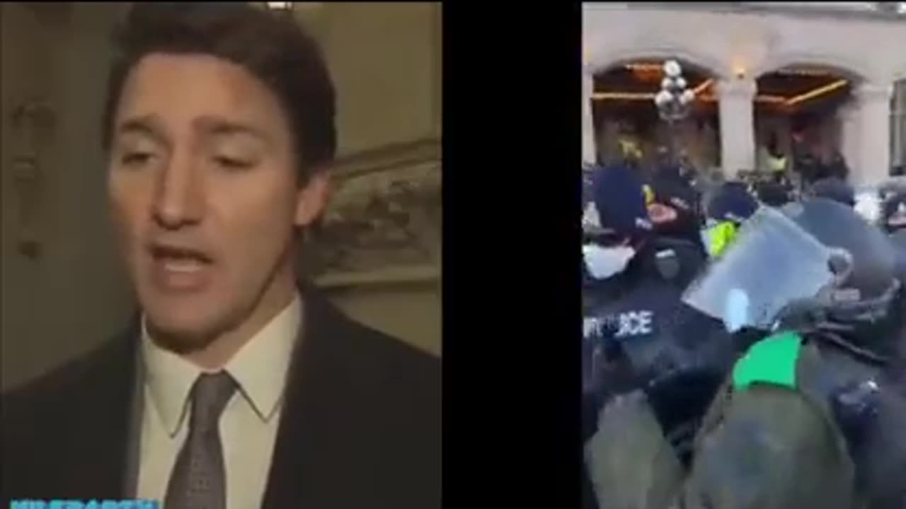 Justin Trudeau's campaign of lies, hypocrisy and subversion side by side.