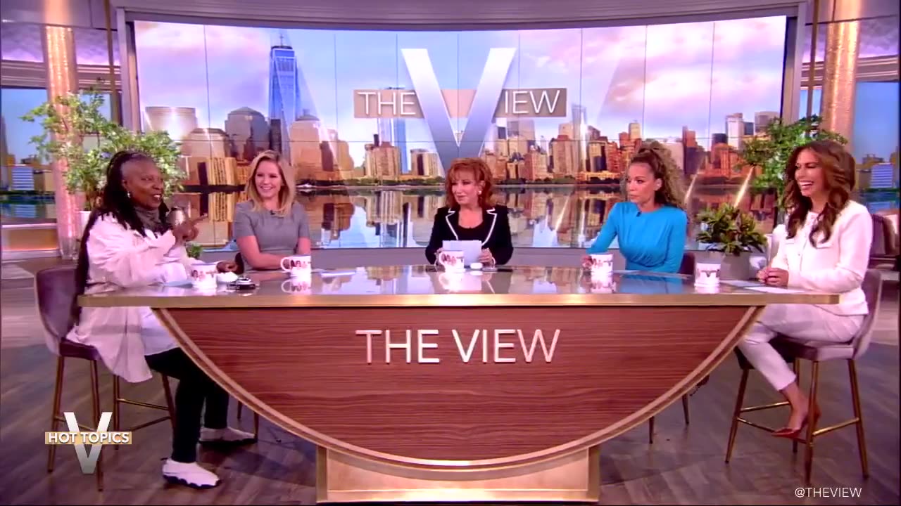 Whoopi is apparently on damage control on the view