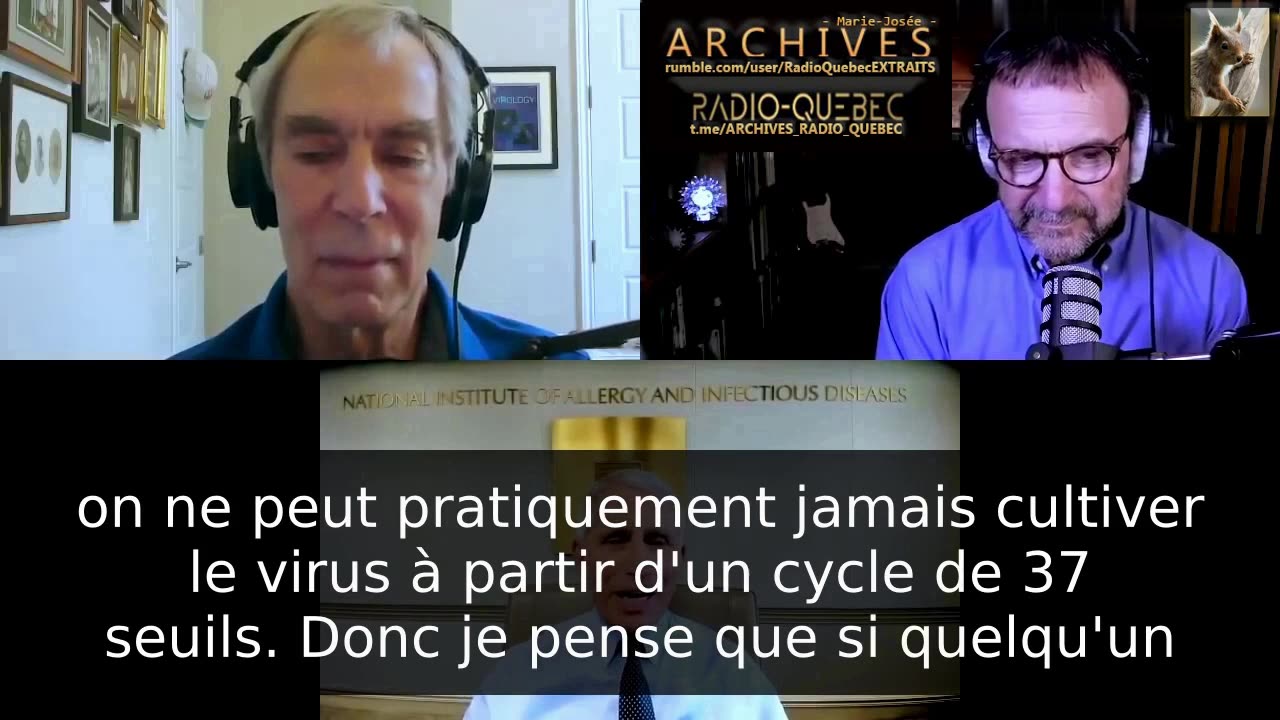 ▶ EXTRAITS-RQ (31 déc 23) : FAUCI - LE TEST PCR (16 juil 2020) :