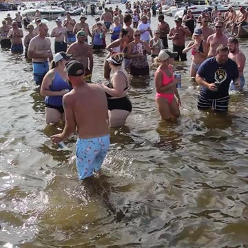 Hurry Up Wait Rocking Out and sing Matchbox Twenty's Real World at Shawano Lake Sand Bar Bash