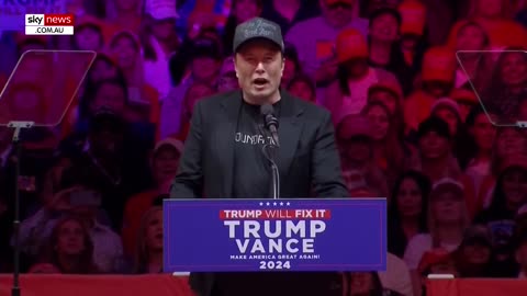 Elon Musk at NYC Madison Square Garden Trump Rally: FULL SPEECH