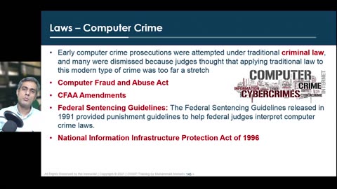 33 - Domain 1-15 Understand Legal and regulatory issues