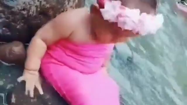 CUTE BABY MERMAID SHORT VIDEO | #SHORTS