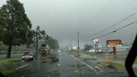 Unexpected Storm in Maryland