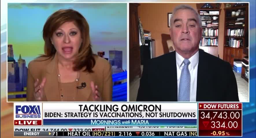 Wenstrup joins FOX Business to discuss the omicron variant and the Democrats' Build Back Broke plan