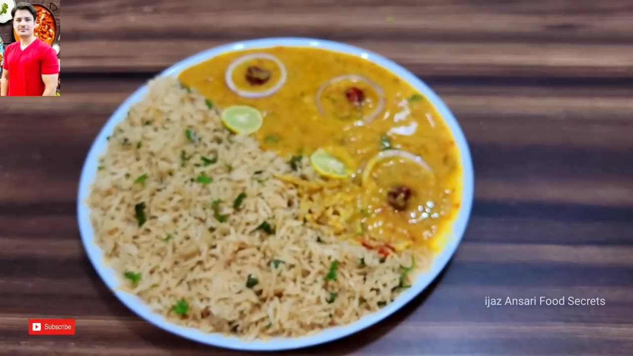 Daal chawal recipie