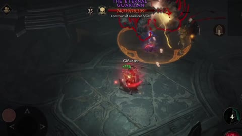 Diablo Immortal (Guardian Golem BOSS FIGHT In 60 Seconds) #Shorts