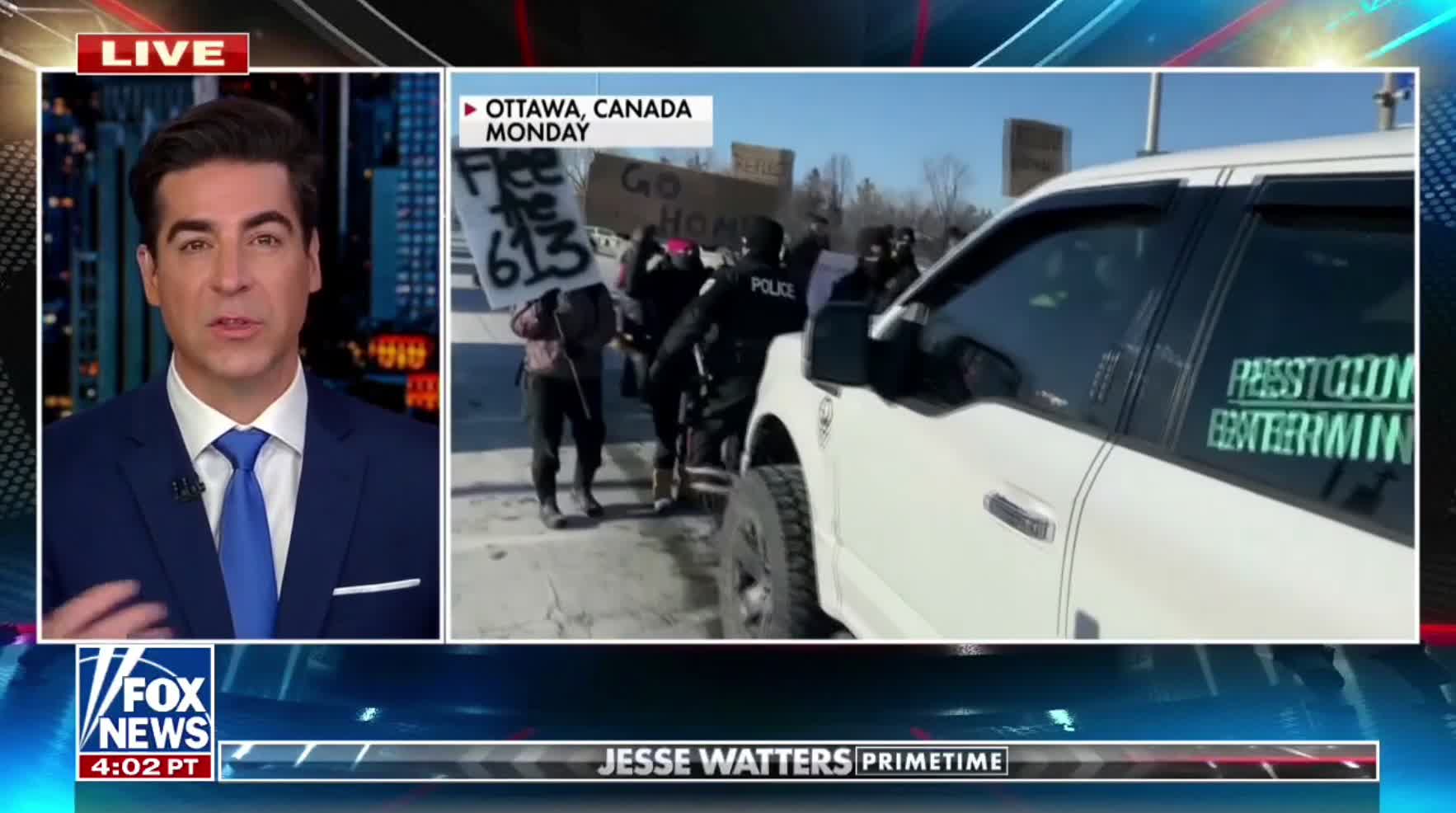 Tucker Carlson slams "Dictator of Canada" Justin Trudeau