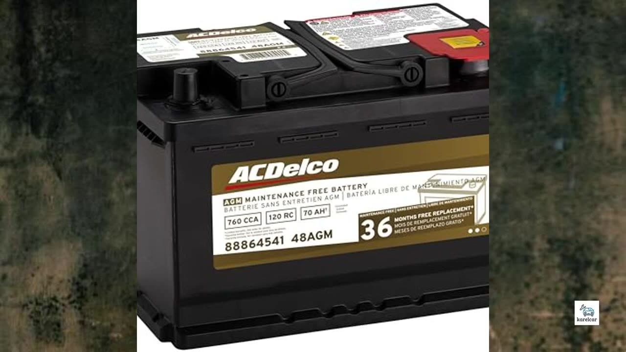 ACDelco Gold 48AGM (88864541) 36 Month Warranty AGM BCI Group 48 Battery