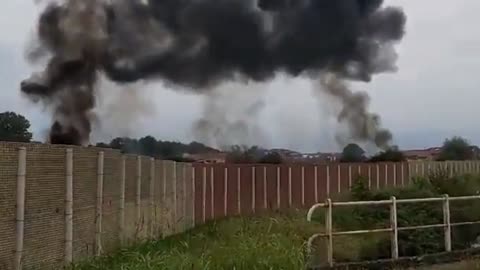 Italian Pilot Ejects