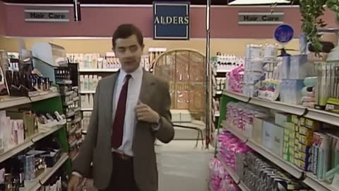 Mr Bean Slicing The Bread