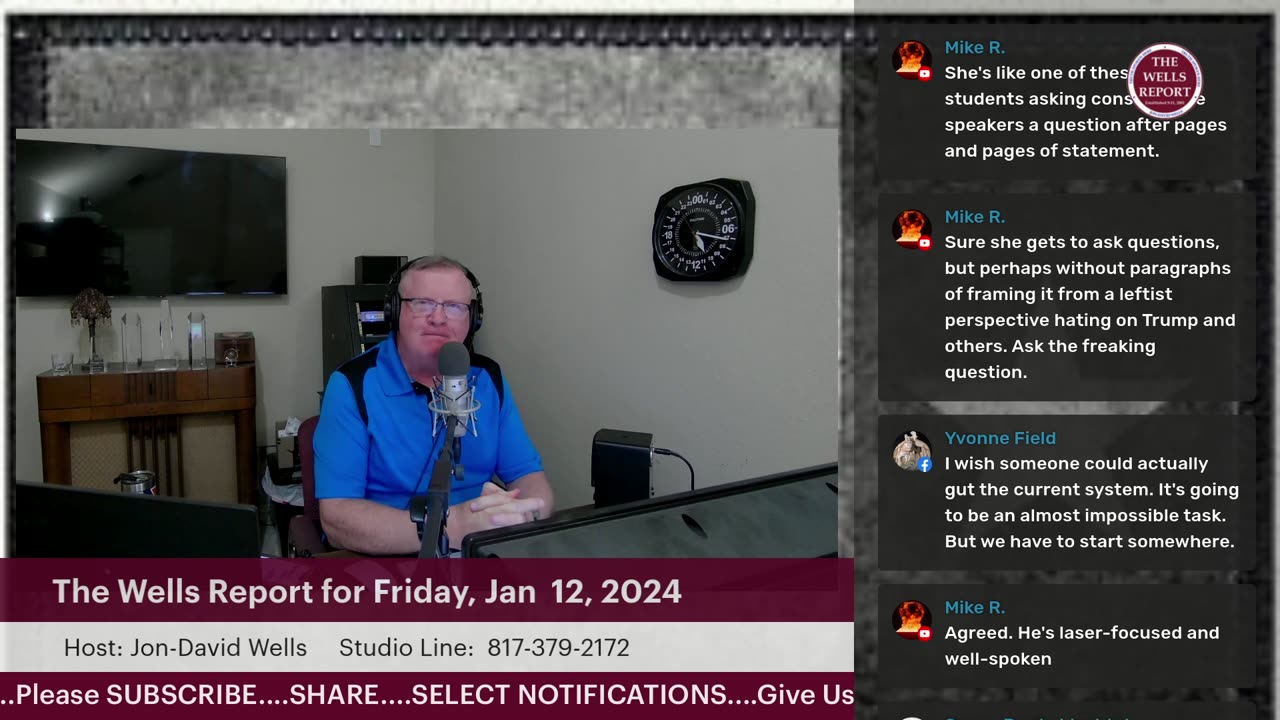 The Wells Report for Friday, January 12, 202
