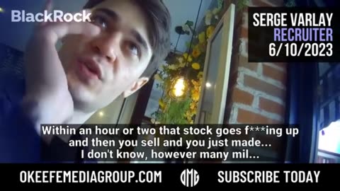 We buy politicians OKeefe undercovers video of BLACKROCK recruiter