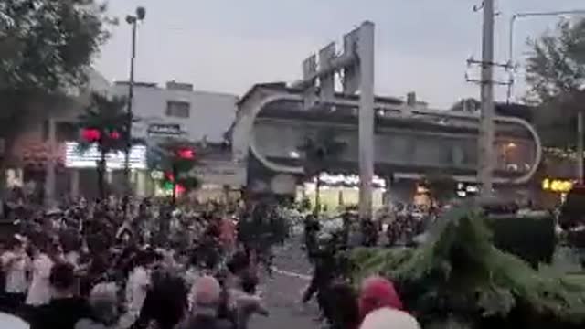 Iranians Clash With Police In Brutal Showdown