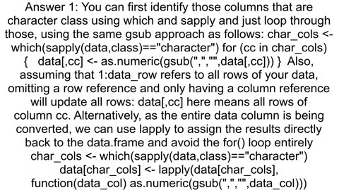 How to change column type at a specific column position in R