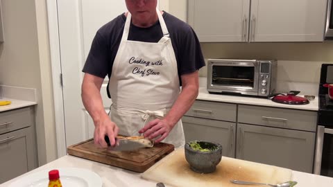 Cooking with Chef Steve: The Chipotle Chicken Burrito 2