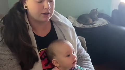When your baby is both teething