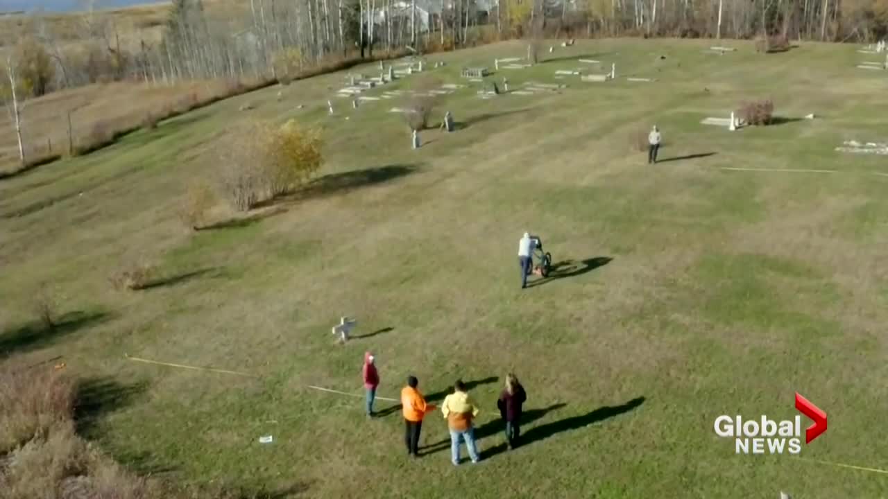 Unmarked graves found at former Alberta resident school fuels more calls for accountability