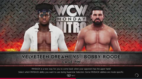 MATCH 267 VELVETEEN DREAM VS BOBBY ROODE WITH COMMENTARY